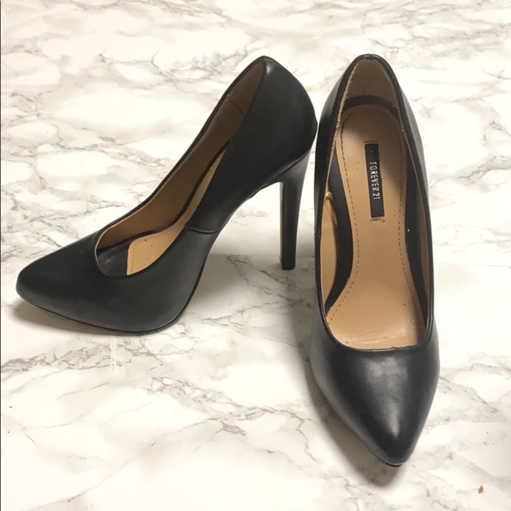 Black heels